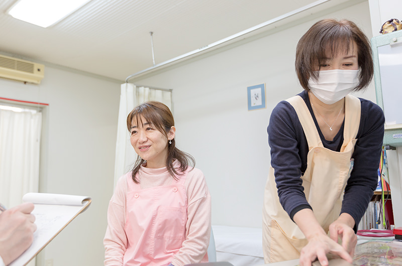 スタッフ一人ひとりが“下谷内科の顔”